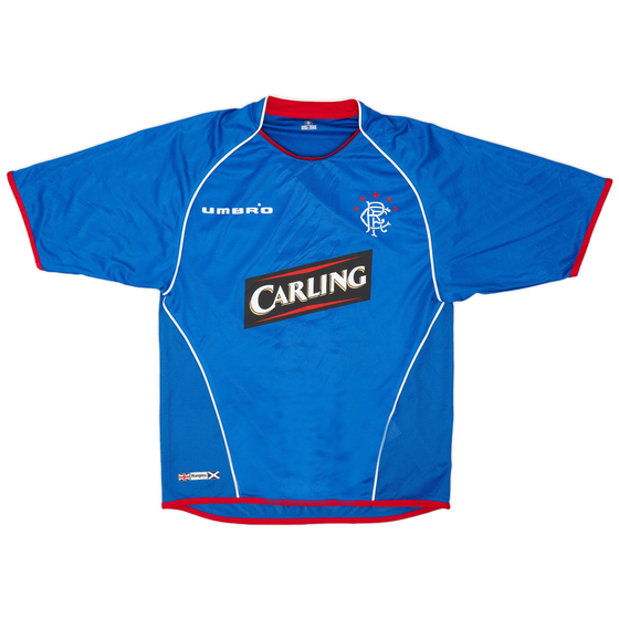 2005-06 Rangers Home Shirt - 5/10 - (M)