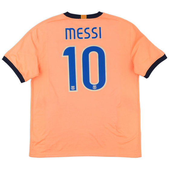 2009-10 Barcelona Away Shirt Messi #10 - 6/10 - (XL)