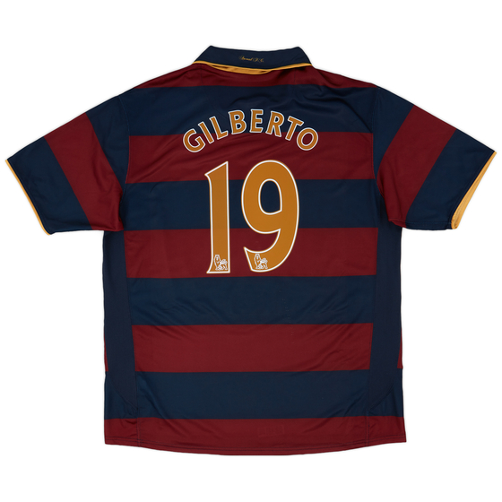2007-08 Arsenal Third Shirt Gilberto #19 - 9/10 - (XL)