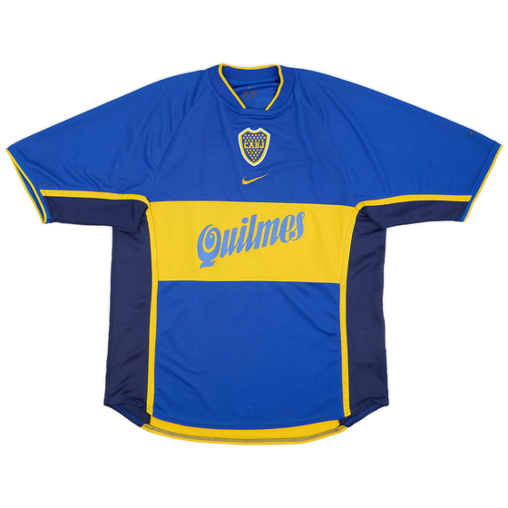 2001-02 Boca Juniors Home Shirt - 9/10 - (M)