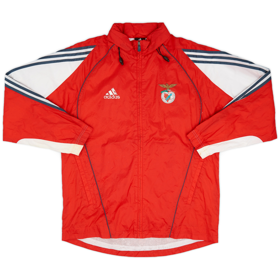 2005-06 Benfica adidas Hooded Rain Jacket - 5/10 - (S)