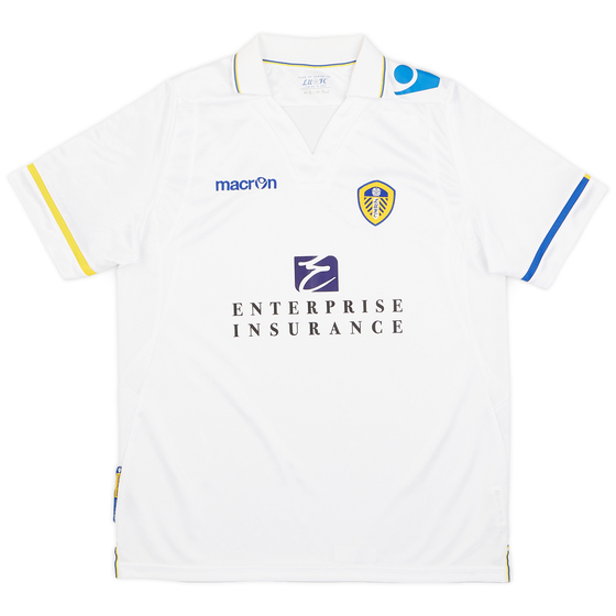 2011-12 Leeds United Home Shirt - 9/10 - (XL.Boys)