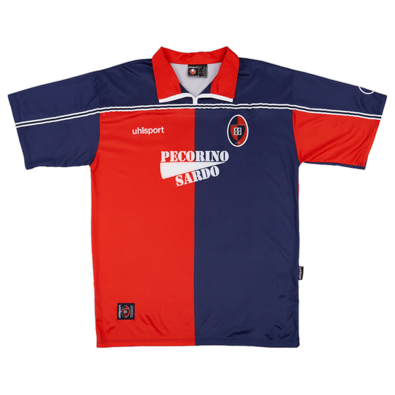 2000-01 Cagliari Home Shirt - 9/10 - (XL)