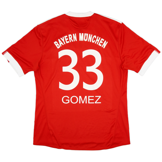2009-10 Bayern Munich Home Shirt Gomez #33 - 8/10 - (L)