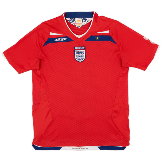 2008-10 England Away Shirt - 8/10 - (XL.Boys)
