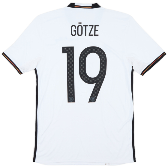2015-16 Germany Home Shirt Götze #19 - 6/10 - (S)