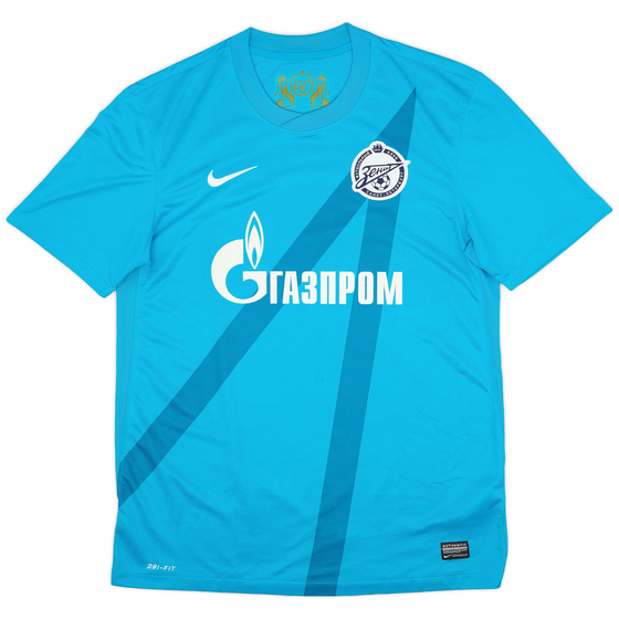 2012-13 Zenit St. Petersburg Home Shirt - 8/10 - (L)