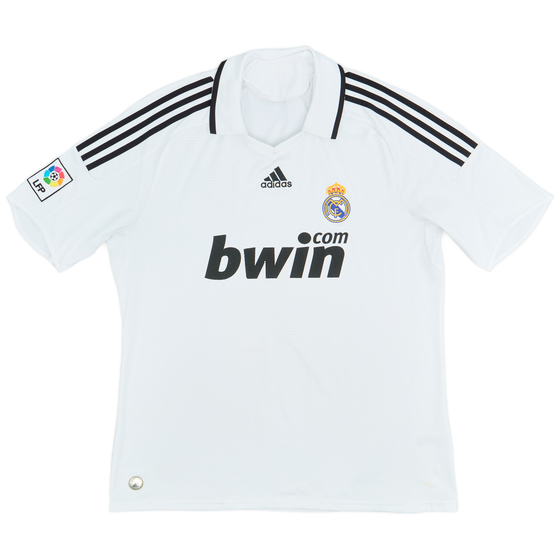 2008-09 Real Madrid Home Shirt - 6/10 - (XL)