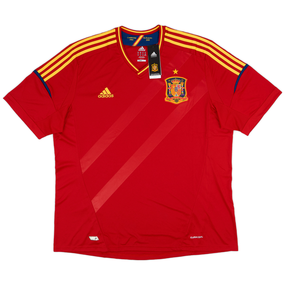 2011-12 Spain Home Shirt (XXL)