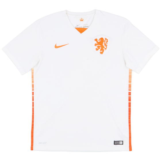 2015 Netherlands Away Shirt - 3/10 - (M)