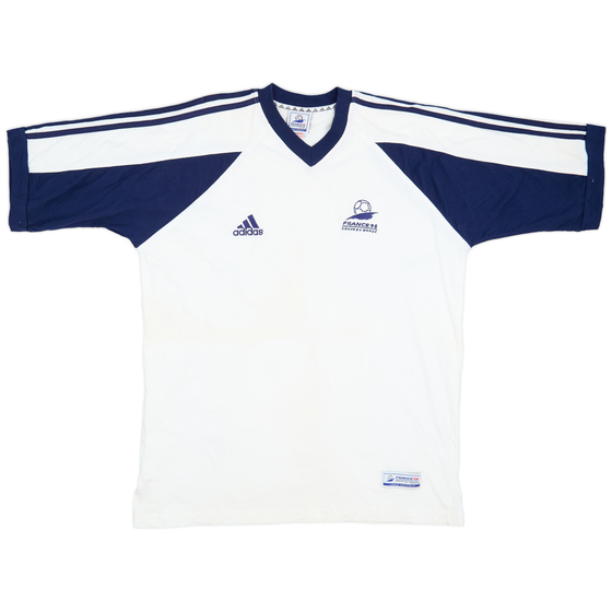 1998 France 98 'Coupe du Monde' adidas Leisure Shirt - 8/10 - (XL)