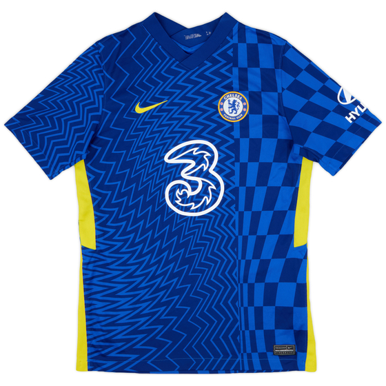 2021-22 Chelsea Home Shirt - 7/10 - (XL.Boys)