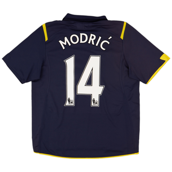 2009-10 Tottenham Away Shirt Modric #14 - 8/10 - (L)