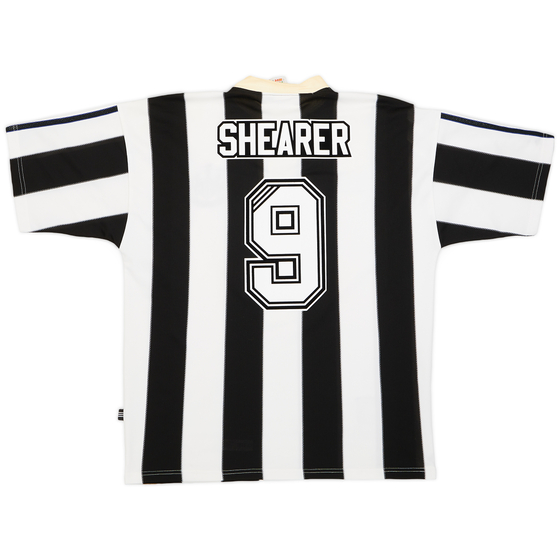 1995-97 Newcastle Home Shirt Shearer #9 - 8/10 - (L)