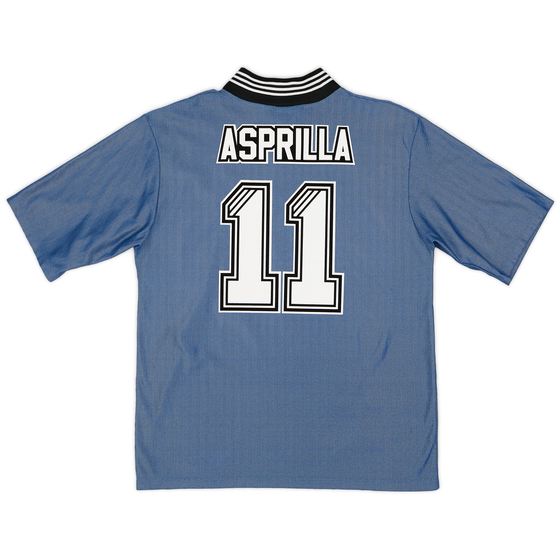 1996-97 Newcastle Away Shirt Asprilla #11 - 8/10 - (L)