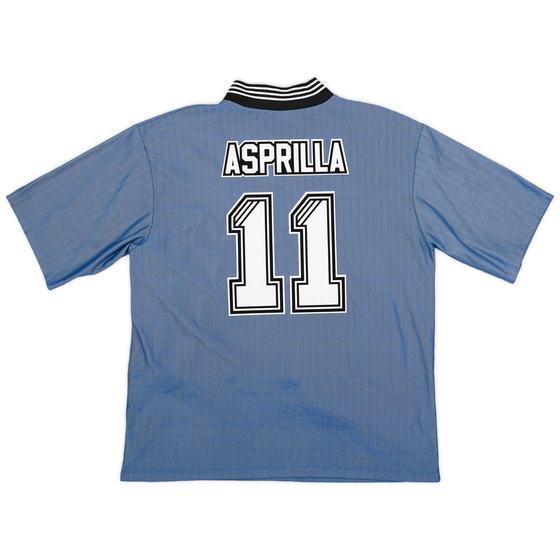 1996-97 Newcastle Away Shirt Asprilla #11 - 9/10 - (XXL)