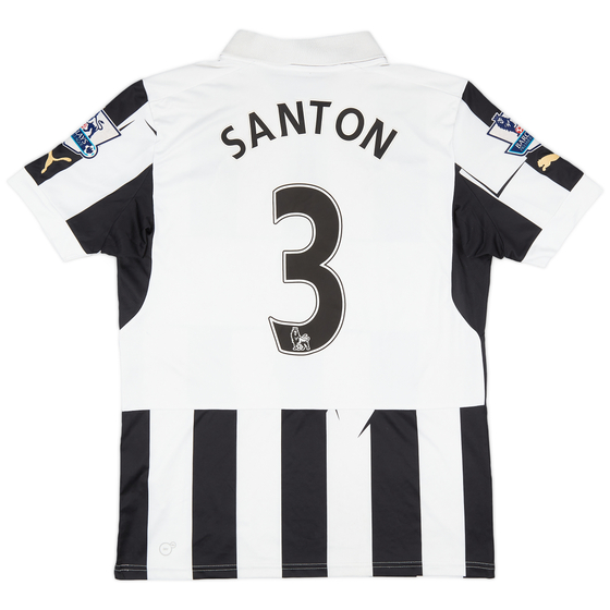 2012-13 Newcastle Home Shirt Santon #3 - 6/10 - (S)