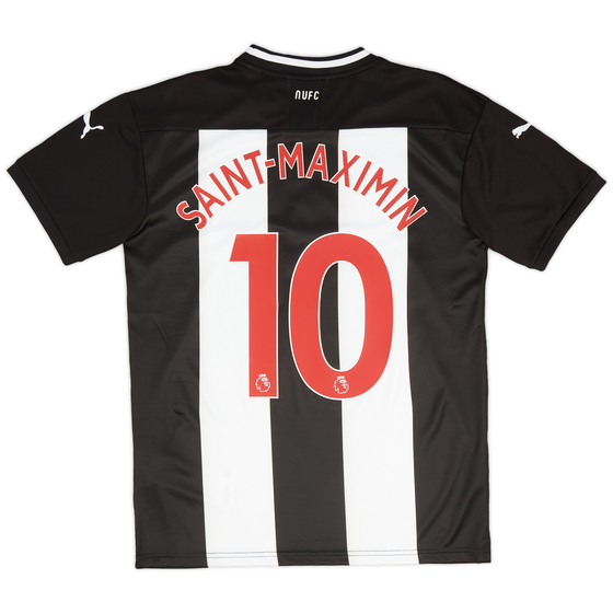 2019-20 Newcastle Home Shirt Saint-Maximin #10 - 8/10 - (S)