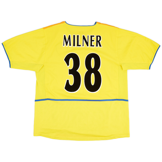 2002-03 Leeds United Away Shirt Milner #38 - 8/10 - (L)