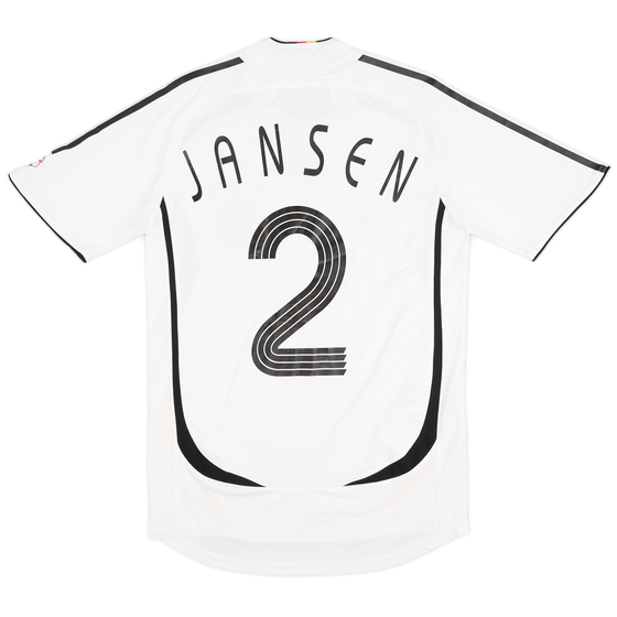 2005-07 Germany Player Issue Home Shirt Jansen #2 - 8/10 - (S)