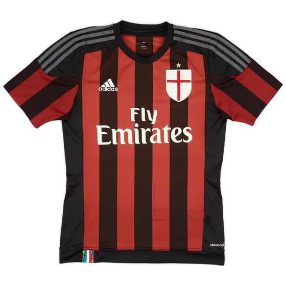 2015-16 AC Milan Home Shirt - 7/10 - (S)