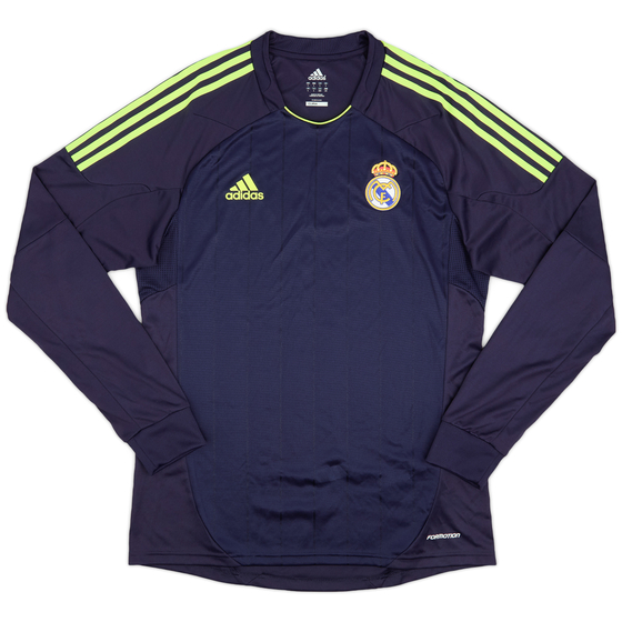 2012-13 Real Madrid Player Issue Away L/S Shirt - 9/10 - (L)