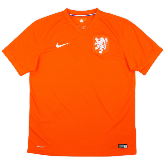 2014-15 Netherlands Home Shirt - 10/10 - (L)