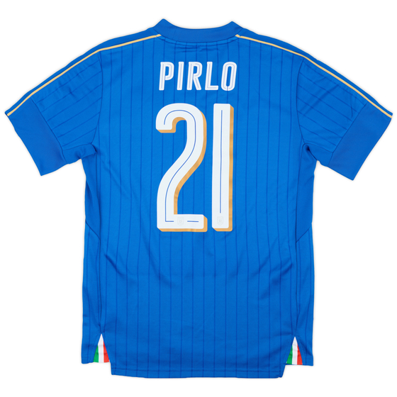 2016-17 Italy Home Shirt Pirlo #21 - 9/10 - (S)