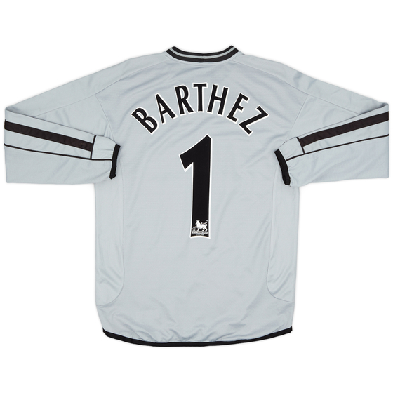2001-02 Manchester United Centenary GK Shirt Barthez #1 - 9/10 - (L.Boys)