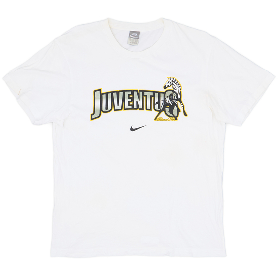 2008-09 Juventus Nike Graphic Tee - 8/10 - (L)