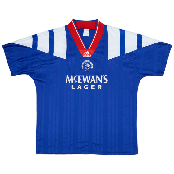 1992-94 Rangers Home Shirt - 8/10 - (L)