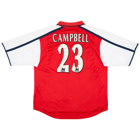 2000-02 Arsenal Home Shirt Campbell #23 - 8/10 - (XXL)