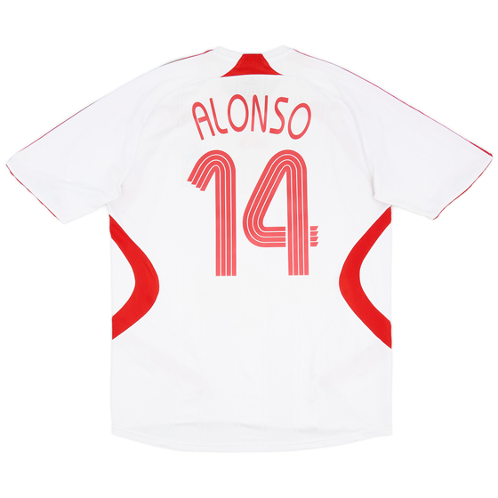 2007-08 Liverpool Away Shirt Alonso #14 - 4/10 - (L)
