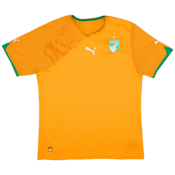 2010-11 Ivory Coast Home Shirt - 8/10 - (L)