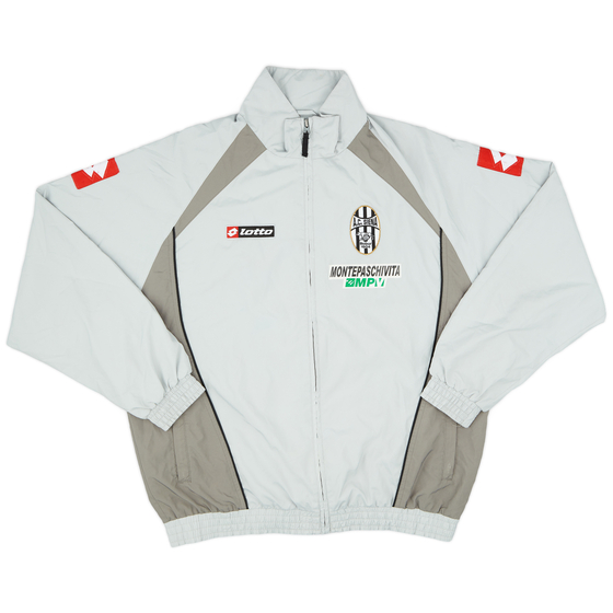 2000-02 AC Siena Lotto Rain Track Coat - 7/10 - (XL)