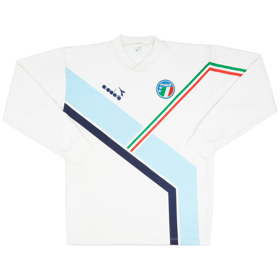 1990-92 Italy Diadora Sweat Top #6 - 7/10 - (L)