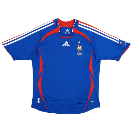2006-07 France Home Shirt - 7/10 - (L.Boys)