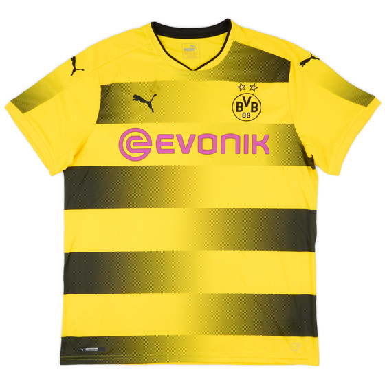 2017-18 Borussia Dortmund Home Shirt - 7/10 - (XL)