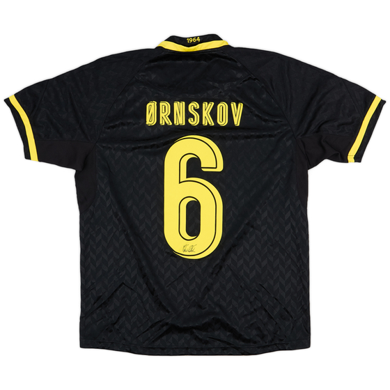 2013-14 Brondby Away Shirt Ørnskov #6 - 9/10 - (XL)
