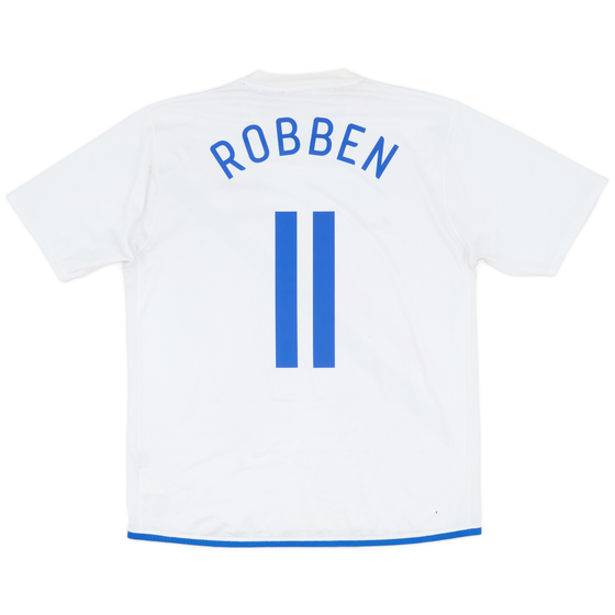 2006-08 Netherlands Away Shirt Robben #11 - 5/10 - (L)