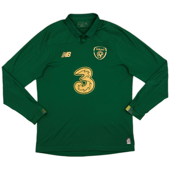 2019-20 Ireland Home L/S Shirt - 6/10 - (L)