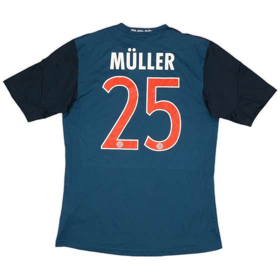 2013-14 Bayern Munich Third Shirt Muller #25 - 9/10 - (XL.Boys)