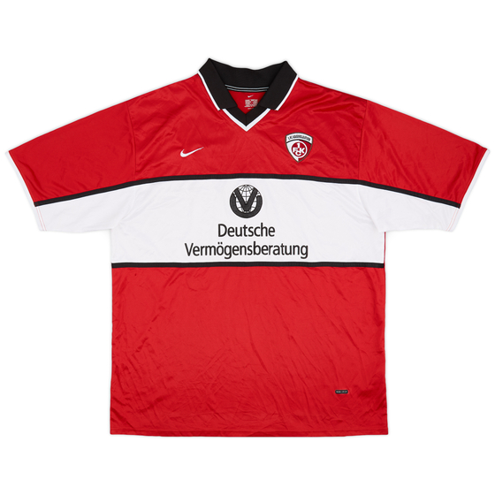 2001-02 Kaiserslautern Home Shirt - 6/10 - (XL)