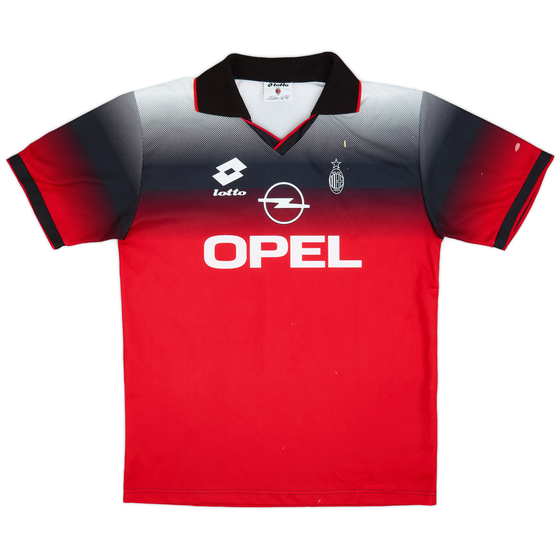 1996-97 AC Milan Lotto Training Shirt - 7/10 - (L)