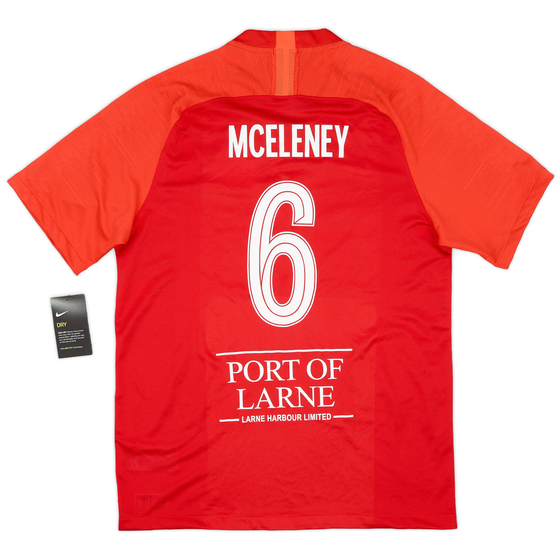 2019-20 Larne Home Shirt McEleney #6 (L)