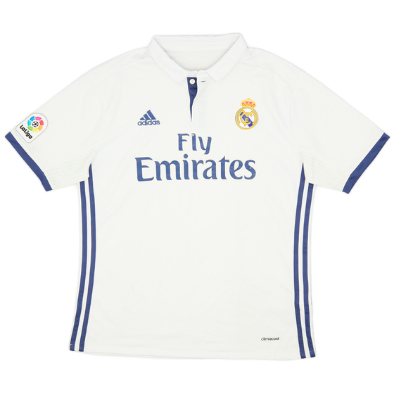 2016-17 Real Madrid Home Shirt - 6/10 - (L)