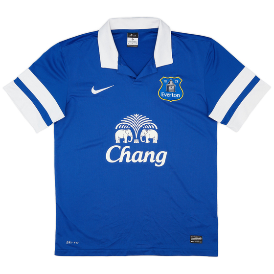 2013-14 Everton Home Shirt - 8/10 - (M)