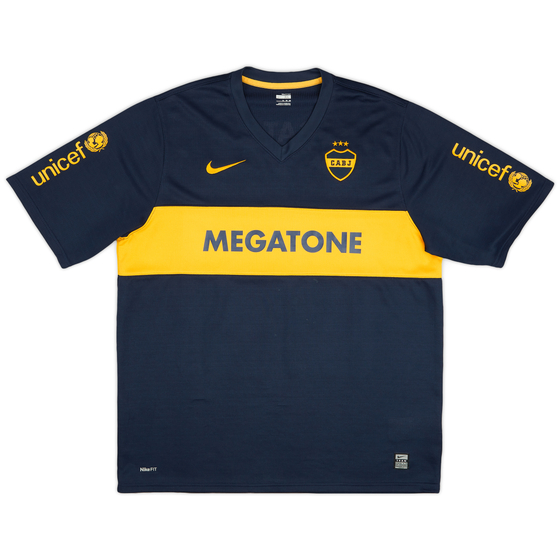 2007-08 Boca Juniors Home Shirt - 9/10 - (XL)