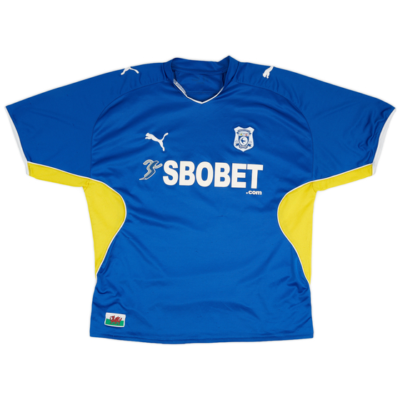 2009-10 Cardiff Home Shirt - 7/10 - (M)