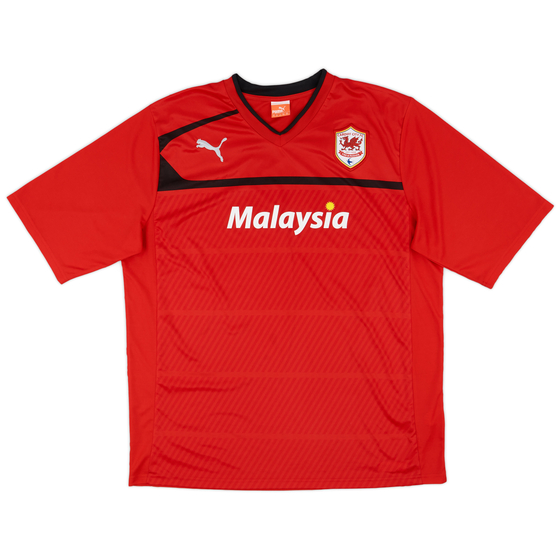 2012-13 Cardiff Home Shirt - 9/10 - (XXL)